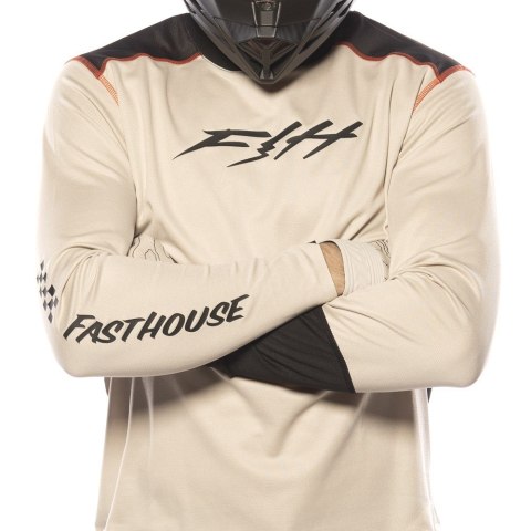 Koszulka FASTHOUSE Alloy Ronin LS Jersey - Cream, rozmiar M (NEW) Koszulka FASTHOUSE Alloy Ronin LS Jersey - Cream, rozmiar M (NEW)