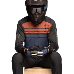 Koszulka FASTHOUSE Alloy Sidewinder LS Jersey - Rust/Midnight Navy, rozmiar L (NEW)