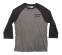 Koszulka FASTHOUSE Swift Raglan Tech Tee - Black/Charcoal Heather, rozmiar XL (NEW)