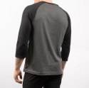 Koszulka FASTHOUSE Swift Raglan Tech Tee - Black/Charcoal Heather, rozmiar XL (NEW)