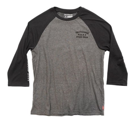 Koszulka FASTHOUSE Swift Raglan Tech Tee - Black/Charcoal Heather, rozmiar M (NEW) Koszulka FASTHOUSE Swift Raglan Tech Tee - Black/Charcoal Heather, rozmiar M (NEW)
