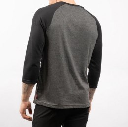 Koszulka FASTHOUSE Swift Raglan Tech Tee - Black/Charcoal Heather, rozmiar M (NEW)