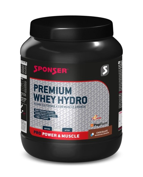 Odżywka SPONSER PREMIUM WHEY HYDRO Czekolada 850g (NEW) Odżywka SPONSER PREMIUM WHEY HYDRO Czekolada 850g (NEW)