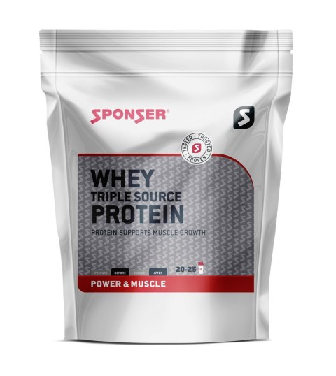 Odżywka SPONSER WHEY TRIPLE SOURCE PROTEIN Czekolada 500g (NEW) Odżywka SPONSER WHEY TRIPLE SOURCE PROTEIN Czekolada 500g (NEW)