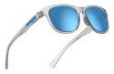Okulary TIFOSI SWANK CLARION POLARIZED satin clear (1 szkło Clarion Blue POLARYZACJA 15% transmisji światła) (NEW)