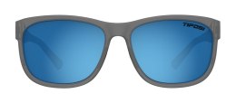 Okulary TIFOSI SWANK XL POLARIZED satin vapor (1 szkło Blue Sky Mirror POLARYUZACJA 15% transmisji światła) (NEW)