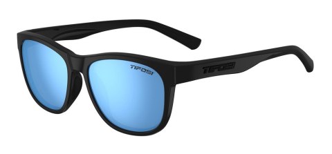 Okulary TIFOSI SWANK POLARIZED blackout (1 szkło Sky Blue Mirror POLARYZACJA 13% transmisji światła) (NEW)