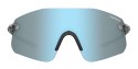 Okulary TIFOSI VOGEL SL crystal smoke (1 szkło Smoke Bright Blue Mirror 15% transmisji światła) (NEW)