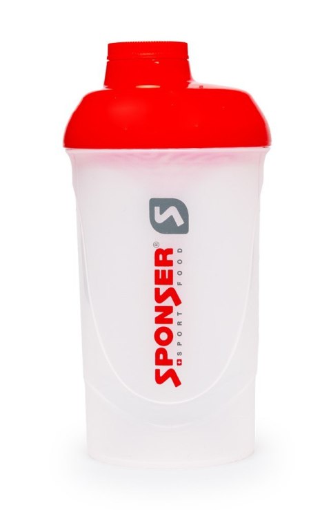 Shaker SPONSER WAVE SHAKER biały 600ml (NEW) Shaker SPONSER WAVE SHAKER biały 600ml (NEW)