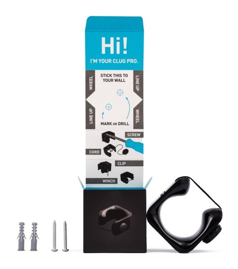 Wieszak na rower HORNIT CLUG PRO MTB, Do opon 44mm-57mm (1.75-2.25") (NEW) (WYPRZEDAŻ -60%)