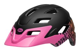 Kask dziecięcy BELL SIDETRACK wavy checks matte pink roz. Uniwersalny (47-54 cm) (NEW)
