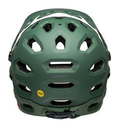 Kask full face BELL SUPER 3R MIPS matte dark green infrared roz. S (52-56 cm) (NEW). Kask full face BELL SUPER 3R MIPS matte dark green infrared roz. S (52-56 cm) (NEW).