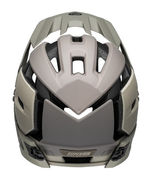 Kask full face BELL SUPER AIR R MIPS SPHERICAL matte cement gray roz. S (52-56 cm) (NEW) Kask full face BELL SUPER AIR R MIPS SPHERICAL matte cement gray roz. S (52-56 cm) (NEW)