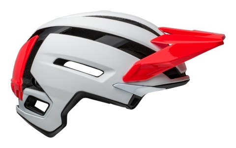 Kask full face BELL SUPER AIR R MIPS SPHERICAL matte gloss white infrared roz. S (52-56 cm) (NEW) Kask full face BELL SUPER AIR R MIPS SPHERICAL matte gloss white infrared roz. S (52-56 cm) (NEW)