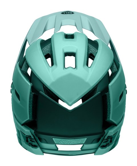 Kask full face BELL SUPER AIR R MIPS SPHERICAL matte turquosie black roz. L (59-63 cm) (NEW). Kask full face BELL SUPER AIR R MIPS SPHERICAL matte turquosie black roz. L (59-63 cm) (NEW).
