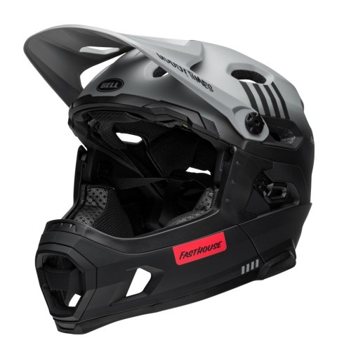 Kask full face BELL SUPER DH MIPS SPHERICAL fasthouse taco tuesday matte gray black roz. S (52-56 cm) (NEW) Kask full face BELL SUPER DH MIPS SPHERICAL fasthouse taco tuesday matte gray black roz. S (52-56 cm) (NEW)