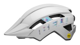 Kask juniorski BELL SIDETRACK II INTEGRATED MIPS gloss white roz. Uniwersalny (50-57 cm) (NEW)