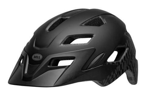 Kask juniorski BELL SIDETRACK INTEGRATED MIPS wavy checks matte black roz. Uniwersalny (50-57 cm) (NEW). Kask juniorski BELL SIDETRACK INTEGRATED MIPS wavy checks matte black roz. Uniwersalny (50-57 cm) (NEW).