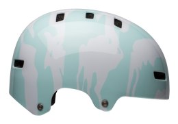 Kask juniorski BELL SPAN ravine gloss white blue roz. S (51-55 cm) (NEW)