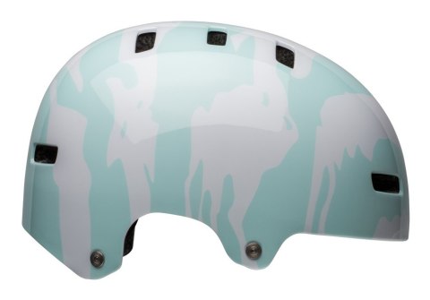 Kask juniorski BELL SPAN ravine gloss white blue roz. S (51-55 cm) (NEW)