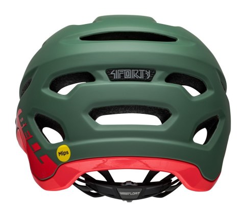 Kask mtb BELL 4FORTY matte gloss dark green infrared roz. L (58-62 cm) (NEW) Kask mtb BELL 4FORTY matte gloss dark green infrared roz. L (58-62 cm) (NEW)