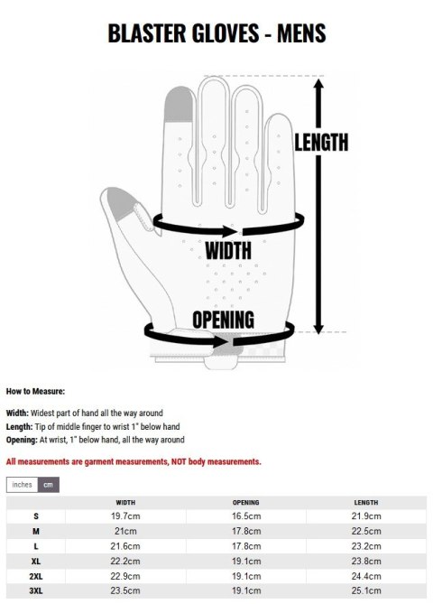 Rękawiczki Fasthouse Blaster Rush Glove, Black - roz. XXL (NEW) Rękawiczki Fasthouse Blaster Rush Glove, Black - roz. XXL (NEW)