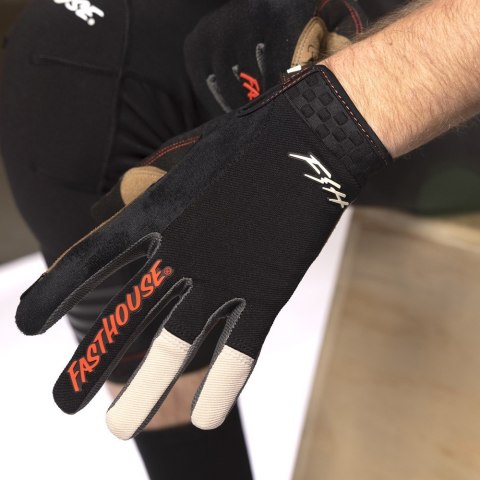 Rękawiczki Fasthouse Ridgeline Ronin Glove, Black - roz. XXL (NEW) Rękawiczki Fasthouse Ridgeline Ronin Glove, Black - roz. XXL (NEW)