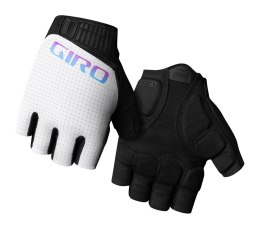 Rękawiczki damskie GIRO TESSA II GEL krótki palec white roz. XL (obwód dłoni 205-210 mm / dł. dłoni 196-205 mm) (NEW 2025)