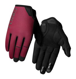 Rękawiczki męskie GIRO DND GEL długi palec ox red roz. L (obwód dłoni 229-248 mm / dł. dłoni 189-199 mm) (NEW 2024)