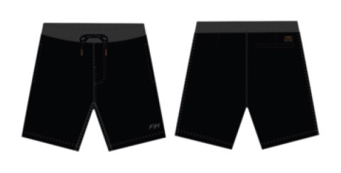 Szorty plażowe FASTHOUSE Jack Hybrid Short, Black roz. S (NEW) Szorty plażowe FASTHOUSE Jack Hybrid Short, Black roz. S (NEW)