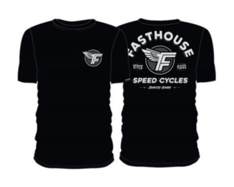 T-shirt FASTHOUSE Malen SS Tee, Black - roz. M (NEW) T-shirt FASTHOUSE Malen SS Tee, Black - roz. M (NEW)