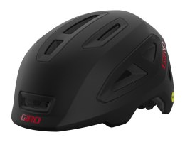 Kask dziecięcy GIRO SCAMP II matte black red roz. S (49-53 cm) (NEW)