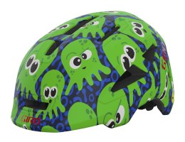 Kask dziecięcy GIRO SCAMP II matte midnight bright green inked roz. S (49-53 cm) (NEW)...