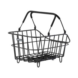 Kosz na tylny bagażnik BASIL CENTO ALU MIK, MIK Sysytem (ready to go) aluminium matt black (NEW)
