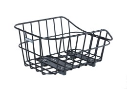 Kosz na tylny bagażnik BASIL CENTO ALU WSL, WSL System, aluminiowy czarny mat (NEW)