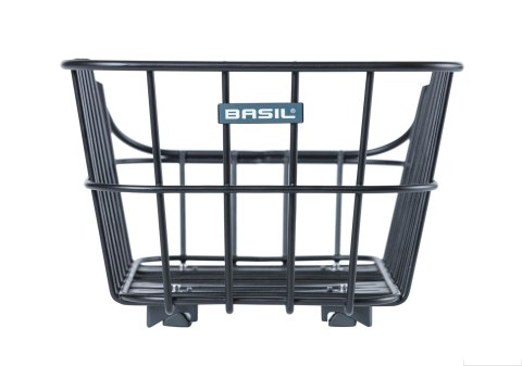 Kosz na tylny bagażnik BASIL CENTO ALU WSL, WSL System, aluminiowy czarny mat (NEW) Kosz na tylny bagażnik BASIL CENTO ALU WSL, WSL System, aluminiowy czarny mat (NEW)