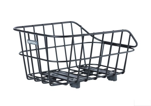 Kosz na tylny bagażnik BASIL CENTO ALU WSL, WSL System, aluminiowy czarny mat (NEW) Kosz na tylny bagażnik BASIL CENTO ALU WSL, WSL System, aluminiowy czarny mat (NEW)