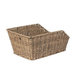 Kosz na tylny bagażnik BASIL CENTO RATTAN LOOK WSL, WSL System, wodoodporny seagrass (NEW)