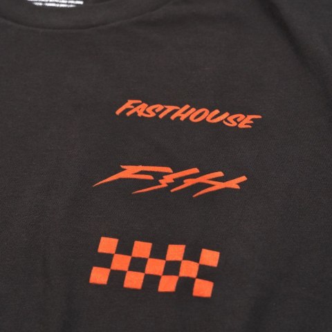 Koszulka FASTHOUSE Evoke Tech Tee - Black, rozmiar M (NEW) Koszulka FASTHOUSE Evoke Tech Tee - Black, rozmiar M (NEW)