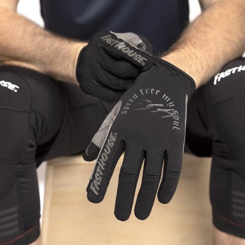 Rękawiczki Fasthouse Menace Speed Style Glove, Black - roz. XL (NEW) Rękawiczki Fasthouse Menace Speed Style Glove, Black - roz. XL (NEW)