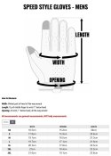 Rękawiczki Fasthouse Menace Speed Style Glove, Cream - roz. L (NEW)
