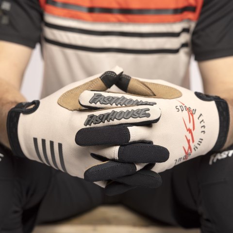 Rękawiczki Fasthouse Menace Speed Style Glove, Cream - roz. XL (NEW) Rękawiczki Fasthouse Menace Speed Style Glove, Cream - roz. XL (NEW)