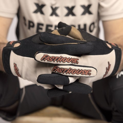 Rękawiczki Fasthouse Ridgeline Ronin Glove, Cream - roz. M (NEW) Rękawiczki Fasthouse Ridgeline Ronin Glove, Cream - roz. M (NEW)