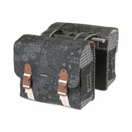Sakwa miejska podwójna BASIL BOHEME DOUBLE PANNIER BAG 35L MIK System (ready to go) wodoodporna charcoal (NEW)