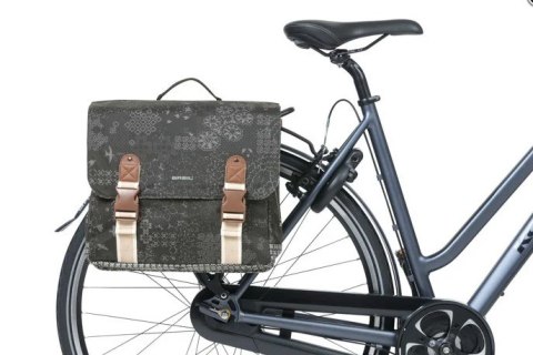 Sakwa miejska podwójna BASIL BOHEME DOUBLE PANNIER BAG 35L MIK System (ready to go) wodoodporna charcoal (NEW) Sakwa miejska podwójna BASIL BOHEME DOUBLE PANNIER BAG 35L MIK System (ready to go) wodoodporna charcoal (NEW)