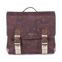 Sakwa miejska podwójna BASIL BOHEME DOUBLE PANNIER BAG 35L MIK System (ready to go) wodoodporna fig red (NEW)