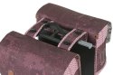 Sakwa miejska podwójna BASIL BOHEME DOUBLE PANNIER BAG 35L MIK System (ready to go) wodoodporna fig red (NEW)
