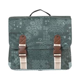 Sakwa miejska podwójna BASIL BOHEME DOUBLE PANNIER BAG 35L MIK System (ready to go) wodoodporna forest green (NEW)