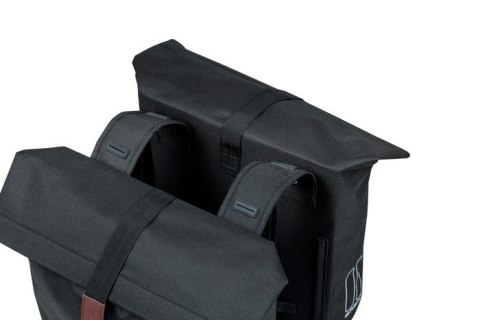 Sakwa miejska podwójna BASIL CITY DOUBLE PANNIER BAG 28-32L, Universal Bridge System, wodoodporna black (NEW) Sakwa miejska podwójna BASIL CITY DOUBLE PANNIER BAG 28-32L, Universal Bridge System, wodoodporna black (NEW)