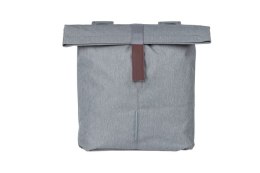 Sakwa miejska podwójna BASIL CITY DOUBLE PANNIER BAG 28-32L, Universal Bridge System, wodoodporna grey melee (NEW)
